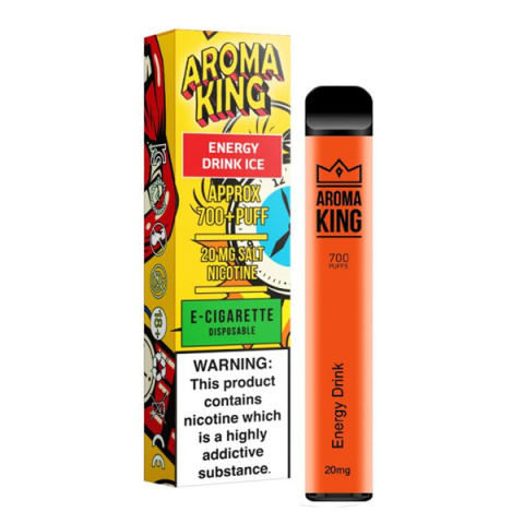 Aroma King Hookah 700+ 0mg Energy Drink | E-LIQ