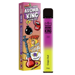 Aroma King Hookah 700+ 0mg - Grape Bull
