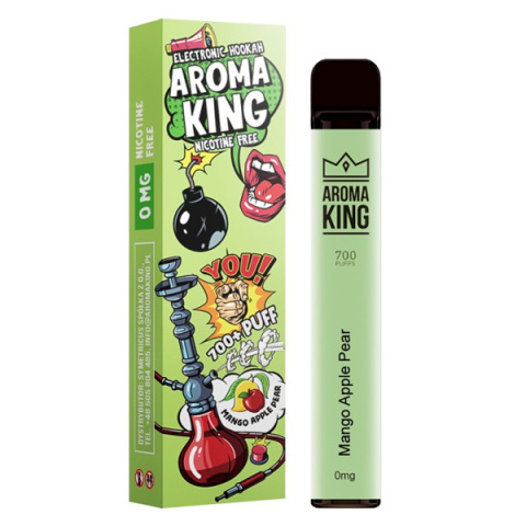 Aroma King Hookah 700+ 0mg - Mango Apple Pear | E-LIQ