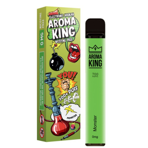 Aroma King Hookah 700+ 0mg - Monster | E-LIQ