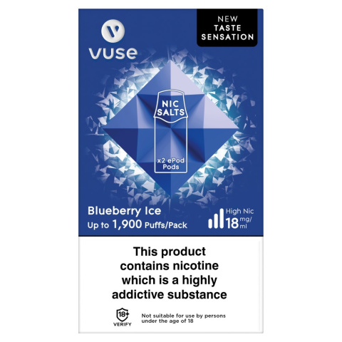 Vuse ePod Blueberry Ice 18mg /ml (1 szt.)