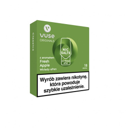 Wkłady do Vuse ePod z aromatem: Fresh Apple vPro 18mg/ml (2 szt.)