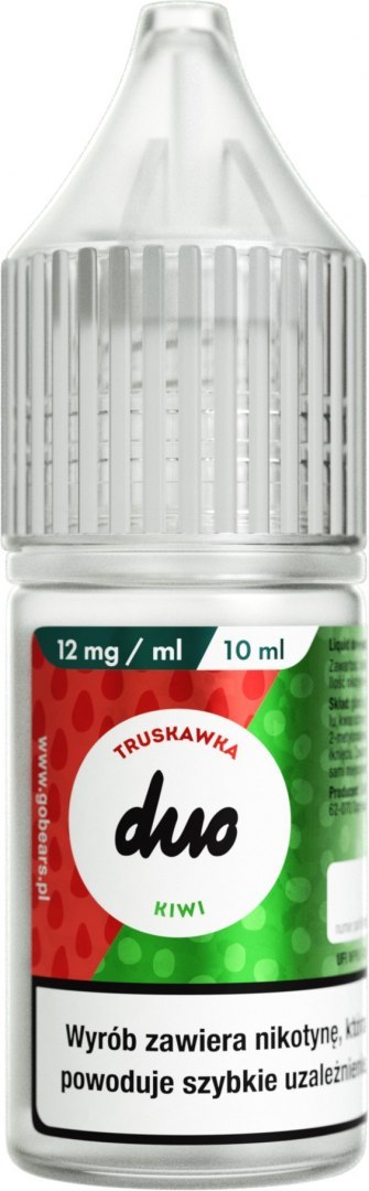 Liquid Duo Nicotine 10ml - Truskawka Kiwi 12mg