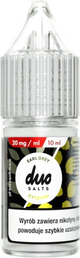 Duo SALTS 10ml - Earl Grey Cytryna 20mg
