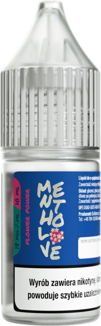 Liquid Mentholove NicotineFlower Power - 18mg