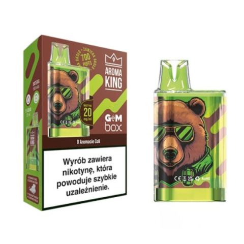 Aroma King GEM BOX - Cola - 700 puffs 20mg | E-LIQ