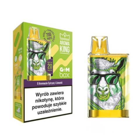 Aroma King GEM BOX - Lemon Lime - 700 puffs 20mg | E-LIQ