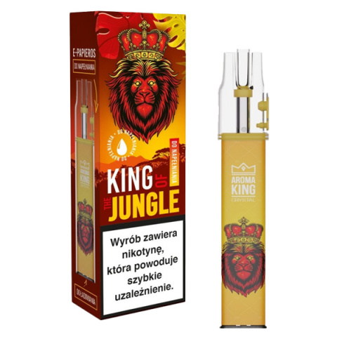 Aroma King - The King of Jungle - Yellow - Wielorazówka | E-LIQ