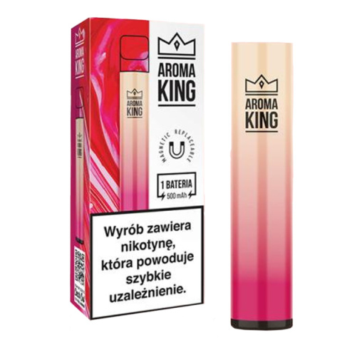 Bateria 400mah Pod Aroma King - Pink | E-LIQ