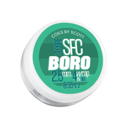 Coils by Scott 3 Core SFC Boro 0,35 ohm NI 80