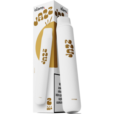 Klarro Jazz - Tytoń 20 mg 600 puffs | E-LIQ