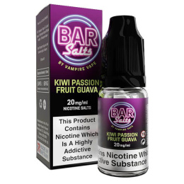 Liquid Bar Salt - Kiwi Passion Fruit Guava 20 mg 10 ml