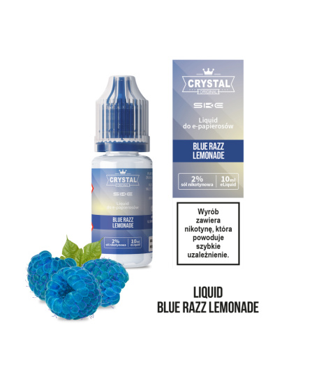 Liquid Crystal Salt - Blue Razz Lemonade 20 mg - 10 ml | E-LIQ