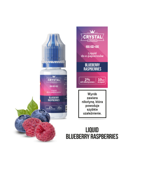 Liquid Crystal Salt - Blueberry Raspberries 20 mg - 10 ml | E-LIQ