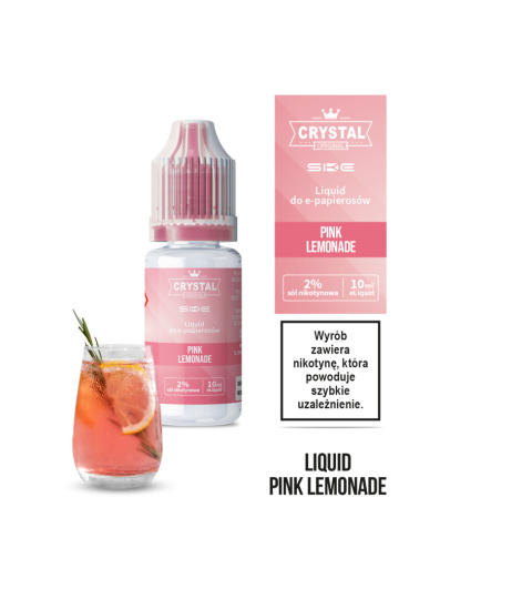 Liquid Crystal Salt - Pink Lemonade 20 mg - 10 ml | E-LIQ