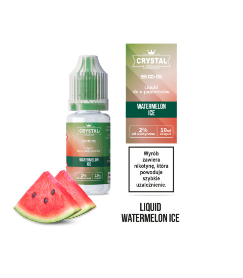 Liquid Crystal Salt - Watermelon Ice 20 mg - 10 ml | E-LIQ