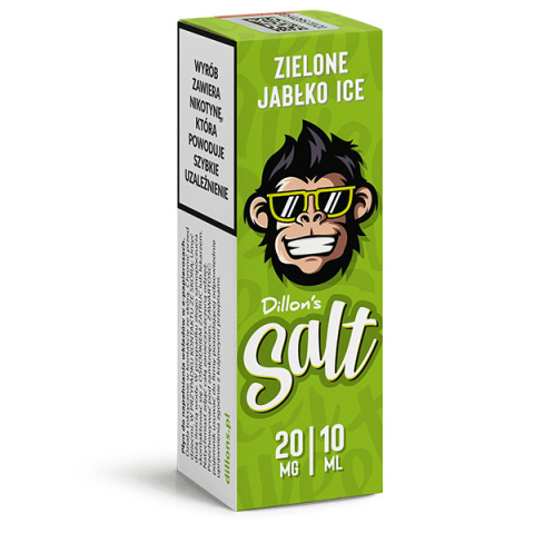 Liquid Dillon's Salt - Green Apple Ice 20mg 10ml | E-LIQ