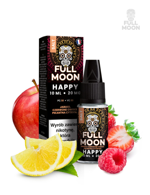 Liquid Full Moon Salt - HAPPY - 20 mg 10 ml | E-LIQ