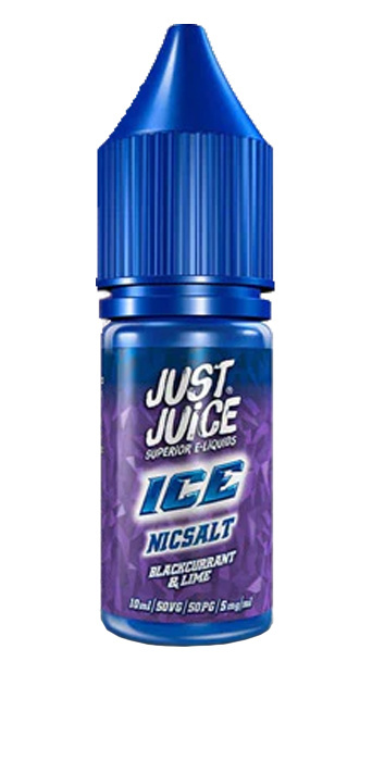 Liquid Just Juice Salt 10ml - Blackcurant Lime - 20mg | E-LIQ