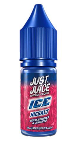 Liquid Just Juice Salt 10ml - Wild Berries & Anissed Ice