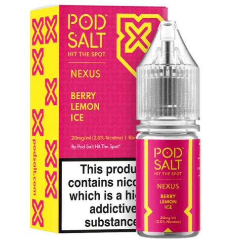 Liquid Pod Salt Nexus - Berry Lemon Ice - 10ml - 20mg | E-LIQ