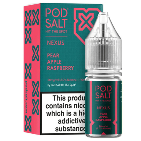 Liquid Pod Salt Nexus - Pear Apple Raspberry - 10ml - 20mg | E-LIQ