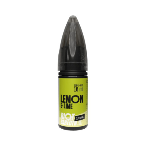 Liquid RIOT Salt 10ml - Lemon Lime 20mg | E-LIQ