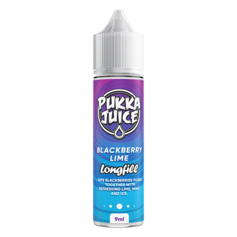 Longfill Pukka Juice 9/60ml - Blue Blackberry Lime | E-LIQ