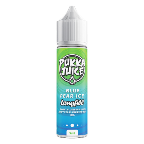 Longfill Pukka Juice 9/60ml - Blue Pear Ice | E-LIQ