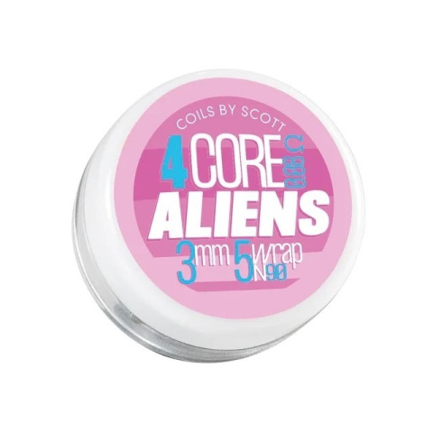 Coils by Scott 4 Core Alien 0,08 oHm NI90  | E-LIQ