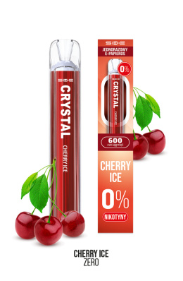 SKE Crystal - Cherry Ice 600 puffs 0 mg