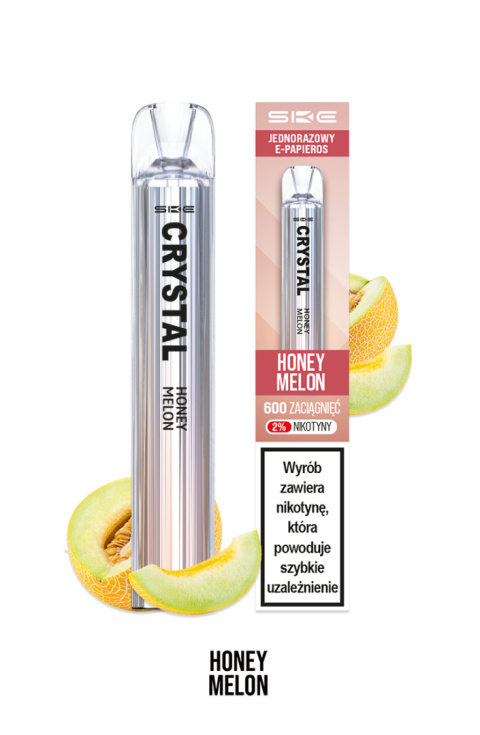 SKE Crystal - Honey Melon 600 puffs 20 mg | E-LIQ