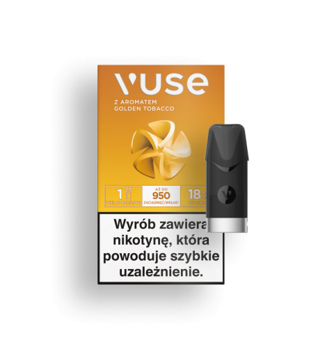 Wkład Vuse Pro - Golden Tobacco 18mg/ml | E-LIQ