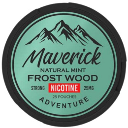 Woreczki nikotynowe MAVERICK Frost Wood 25mg