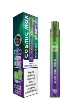 Aroma King Cosmic Max - Blackcurrant Mint - 999+ puffs 20mg