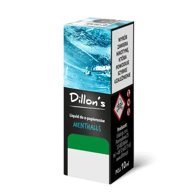 Liquid Dillon's 10ml - Menthalls 12MG | E-LIQ