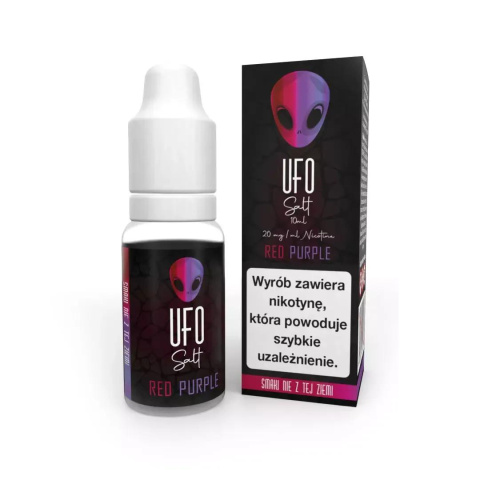 Liquid UFO Salt 10ml - Red Purple 20mg  | E-LIQ