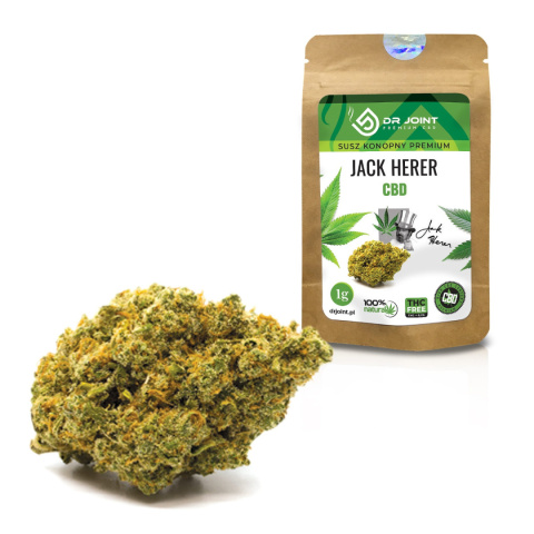 Susz konopny CBD Premium Jack Herer 1g - Dr Joint | E-LIQ