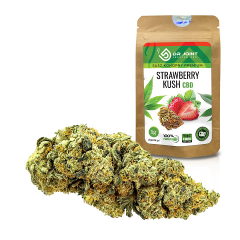Susz konopny CBD Premium Strawberry Kush 1g - Dr Joint | E-LIQ