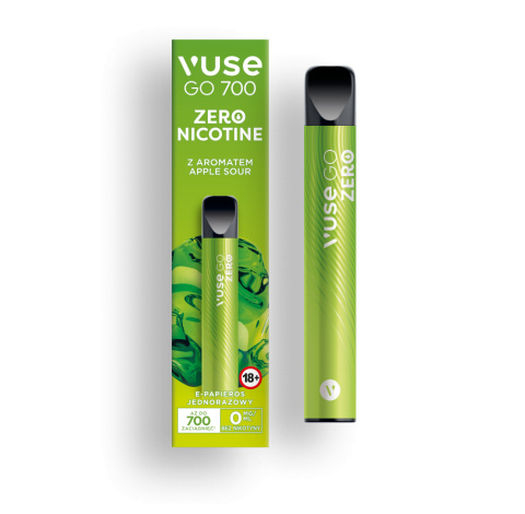 Vuse Go - Apple Sour - 0mg - 700 puffs | E-LIQ