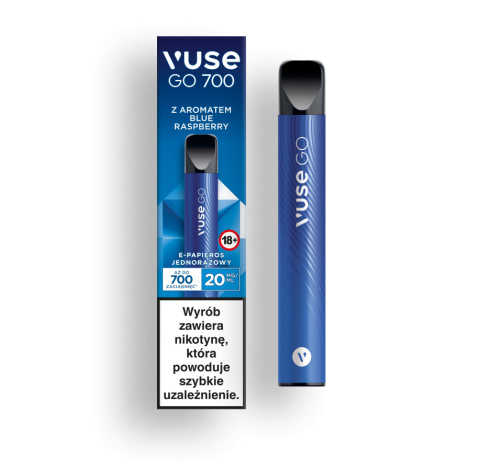 Vuse Go - Blue Raspberry - 20mg - 700 puffs | E-LIQ