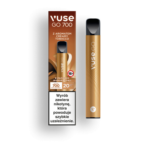 Vuse Go - Creamy Tobacco - 20mg - 700 puffs | E-LIQ