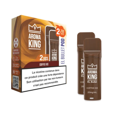 Wkład Aroma King EL Bullet - 2x Coffe Ice | E-LIQ