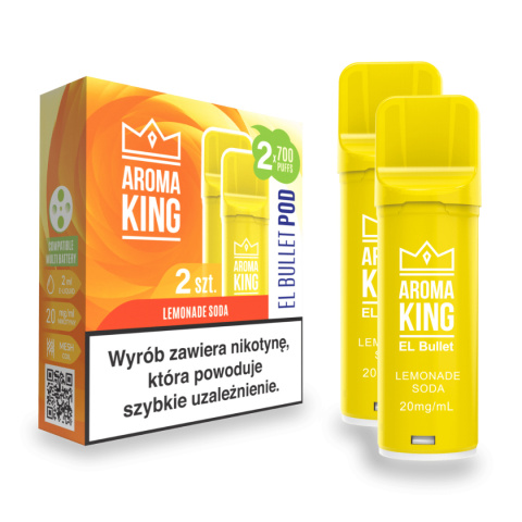 Wkład Aroma King EL Bullet - 2x Lemonade Soda  | E-LIQ