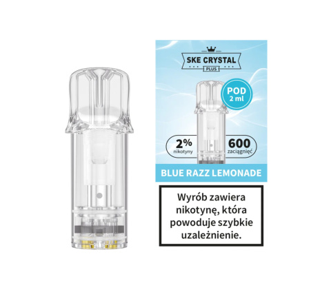 Wkład Crystal Plus Blue Razz Lemonade 20mg 600+ | E-LIQ