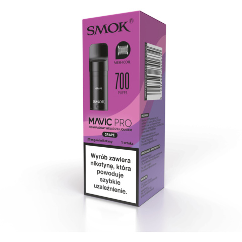 Wkład Smok Mavic PRO 2ml - Grape | E-LIQ