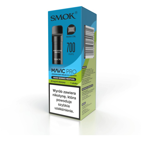 Wkład Smok Mavic Pro 2ml - Mixed Berries Menthol 20mg | E-LIQ