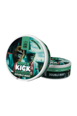 Woreczki Nikotynowe Aroma King Super Kick - Double Mint 5mg NoNic