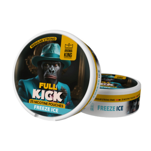 Woreczki Nikotynowe Aroma King Full Kick - Freeze Ice 20mg | E-LIQ