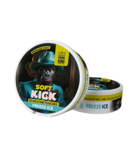 Woreczki Nikotynowe Aroma King Soft Kick - Freeze Ice 10mg | E-LIQ